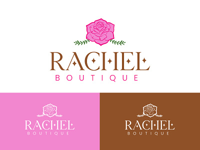 Logo: Rachel Boutique boutique branding logo logotipo