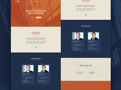 Lotus Lawyer Firm branding clean firm flat lawyer minimal modern stockholm sweden web webdesign