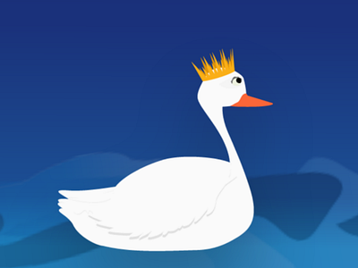 Swan Lake animals digital digital art digital illustration fairytales graphic design illustration swan