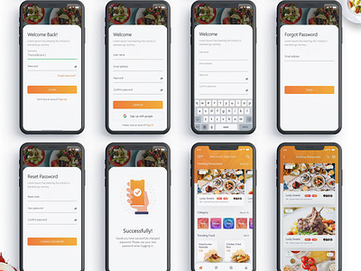 Order Food app by Lovepreet Singh 🥇 on Dribbble