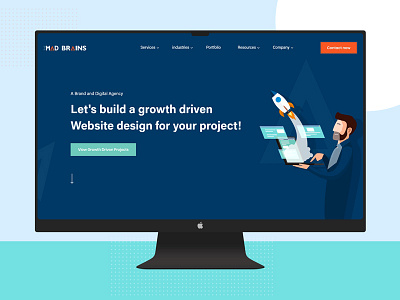 Website design agency branding creative delivery design designtrend madbrains newlayout topdesign uidesign ux wesitedesign