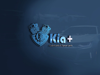 Kia+ Logo Design design kia logo logo design