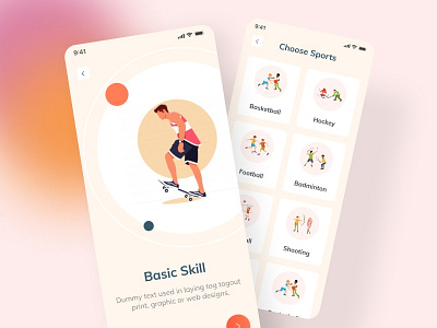 Sports Training app branding clean client concept company concept design football app games illustration madbrains play app sports app ui uidesign ux walkthrough