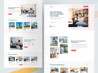 Buildhouse- Real Estate XD Template UI Design Template agency agent airbnb availability booking calendar concept design designer estate geolocation listing lovepreetuiux madbrains property real rentals ui