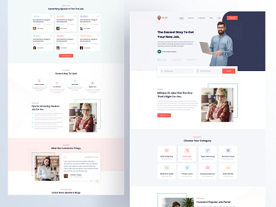 Find job - Freelancer and Employers Jobs Search another version concept design job landing page job portal job postings job search job seeker madbrains recruiters recruiting recruitment ux