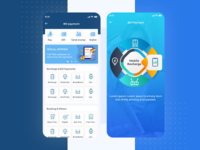 Payment app activity app application creative design design dribbble best shot pay bill pay bill online pay now payment app paypal paytm ticket ticket booking trend design 2020 ui design ui designs ux design vector
