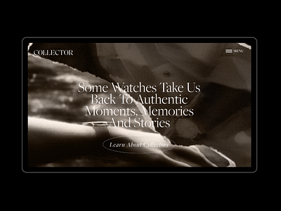 Collector photography ux ux design uxui web webdesign