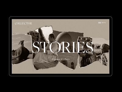 Collector collection design photography typography ui ux watches webdesign webflow website design