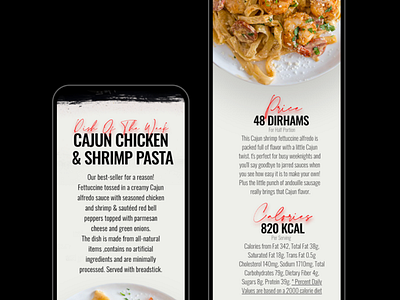 T.G.I Fridays™ — Website Redesign / UI&UX Design