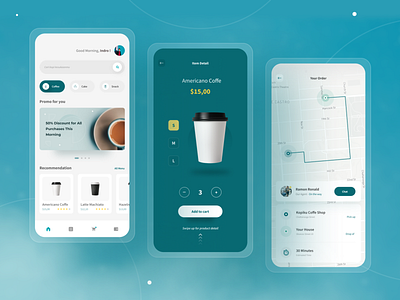 Coffe Order App - Exploration app business buy cafe coffee drink ecommerce food ios iphone menu mobile app order shop store ui uidesign