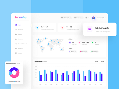 Lunavo Pay - Cost Dashboard