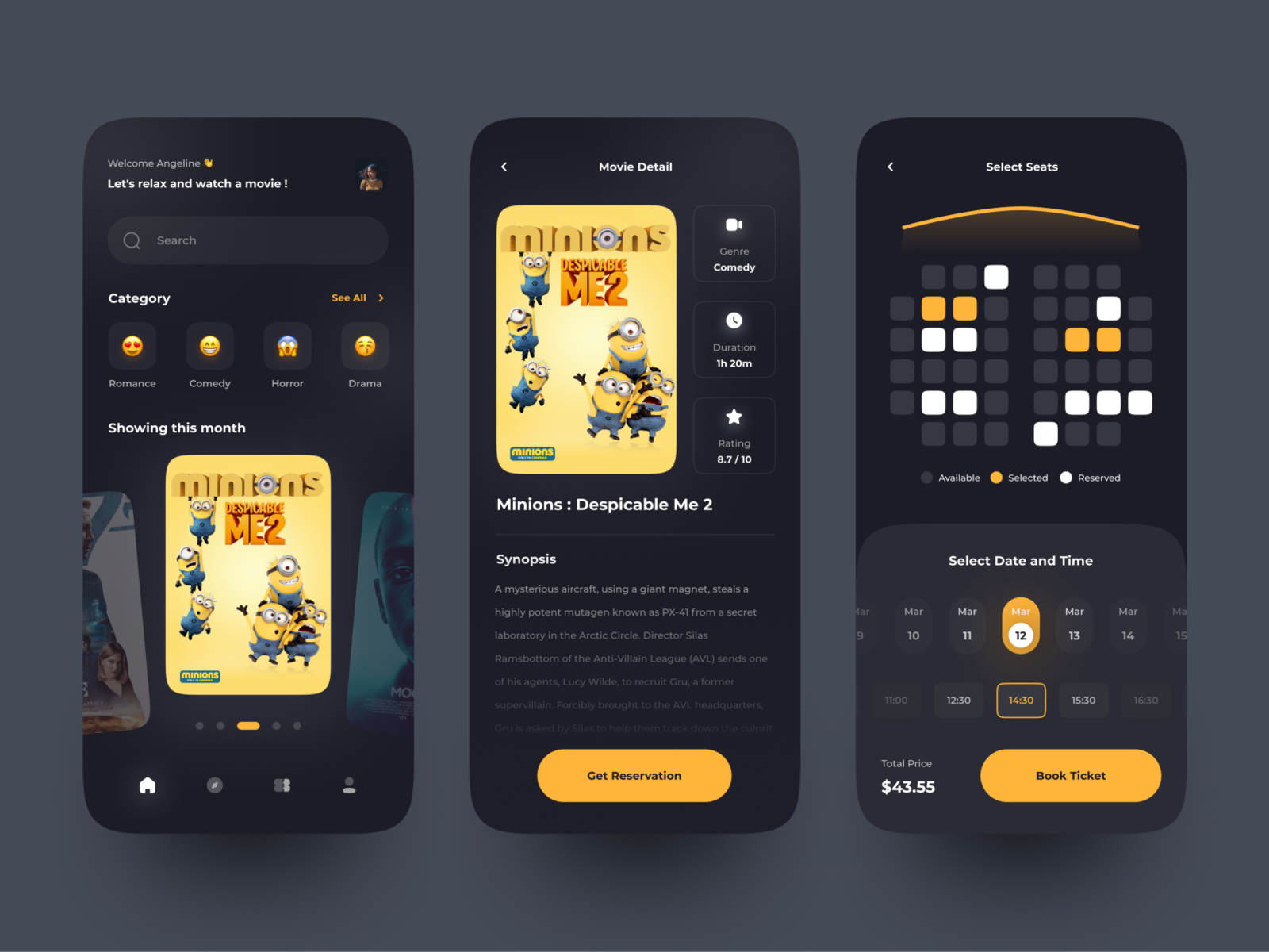 app nos cinema