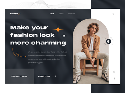 Kukaklik ※ - Fashion Website Concept