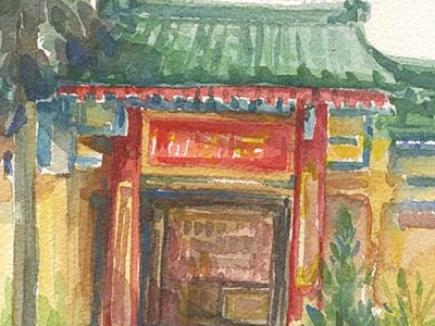 Hong Kong hong kong on location sketches watercolor