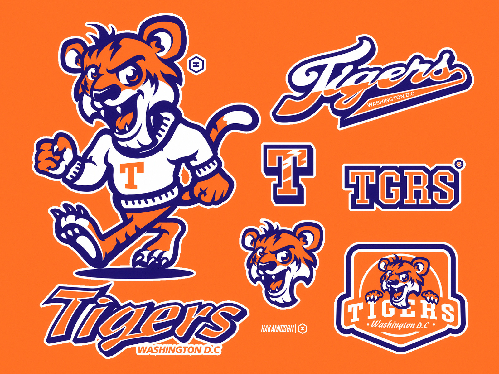 TIGERS MASCOT{FOR SALE} by Hakam _mid on Dribbble