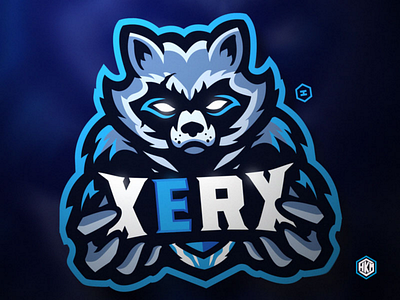 RACOON MASCOT LOGO design mascot logo gaming