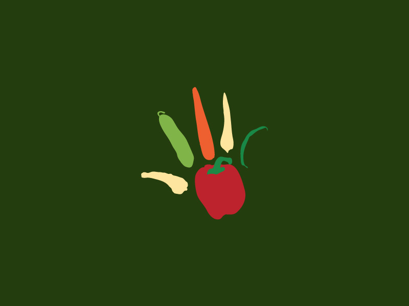 The Nursery Kitchen Logo merseyside manchester uk food and beverage food drink fooddesign food nursery nurseryschool vector illustration flat identity logodesigner logodesign logo design branding brand