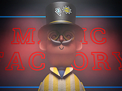 Magician #1 3d character design cinema4d design magic magician