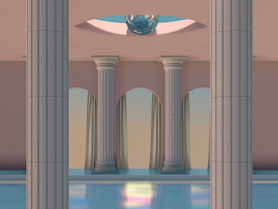 The views / 13 3d architecture cinema4d pool summer