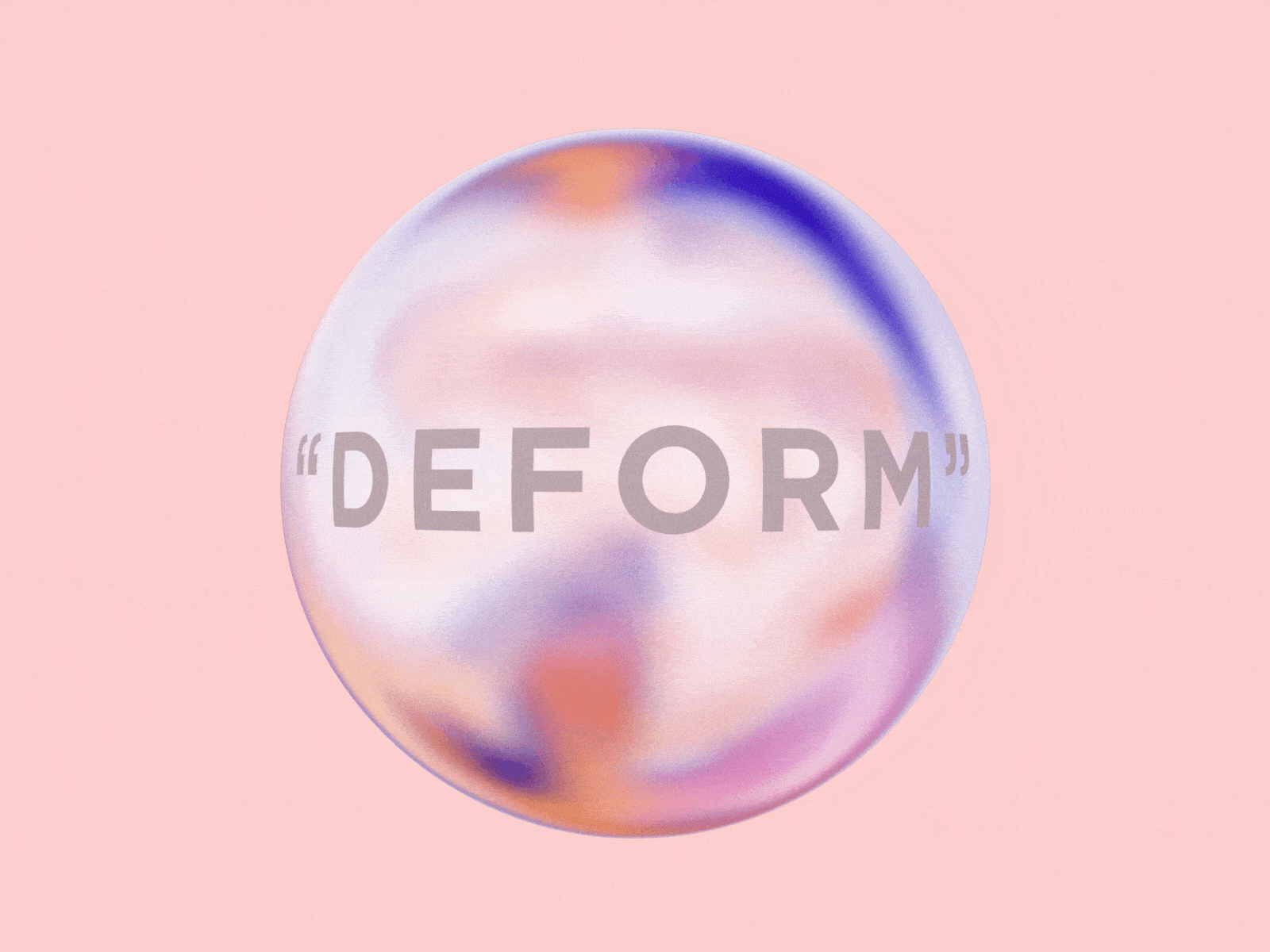 Deform 3d 3d art abstract animation cinema4d colors design