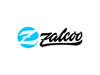 Zalcoo Logotype brand brand agency brand identity branding clothes design handlettering lettering logo logotype typography vector