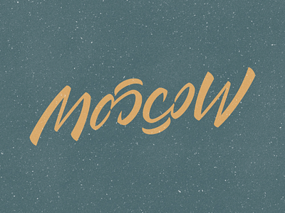 Moscow (ambigram) ambigram calligraphy design handlettering lettering moscow typeface typography vector