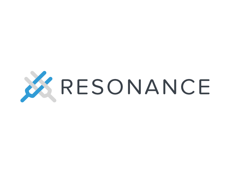 Resonance Logo logo resonance tuning fork