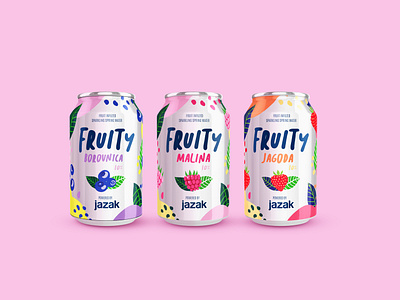 Packaging Design For Fruit-Infused Sparkling Water