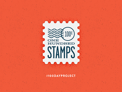 The 100 Day Project: Stamps, Day 001