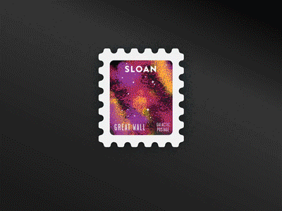 Stamp recap #03 100 day project 1¢ solar system stamp