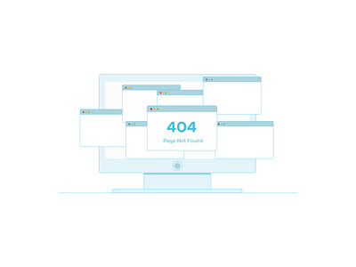 404 - Error Page colors design designer digital graphic design ui uidesign ux web website