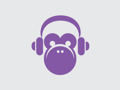 Music Guerrilla gestalt gorilla guerrilla headphones logo music