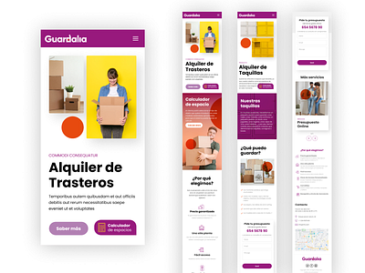 guardalia design diseñoweb figma responsive ux website