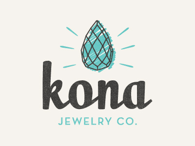 Kona Jewelry Co. diamond gemstone hawaii jewelry kona logo