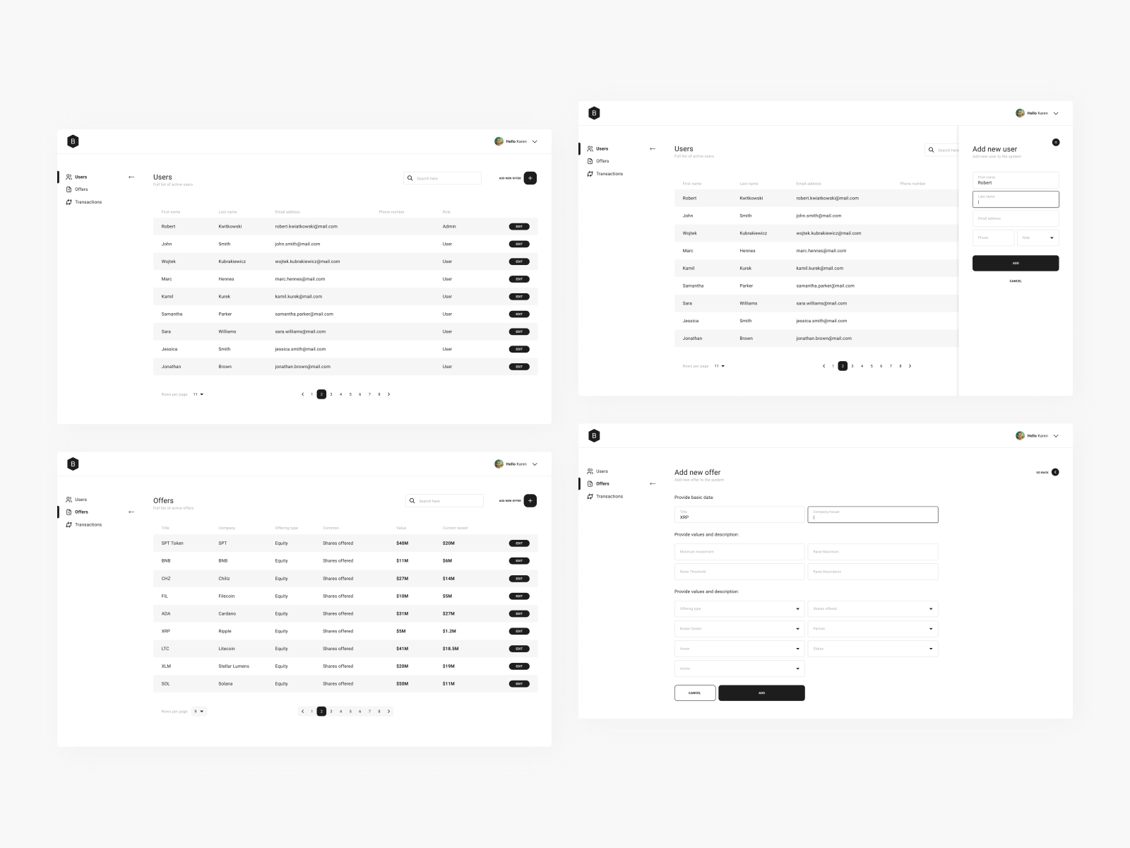 UI/UX Screens for the Client by Enchanted Images on Dribbble