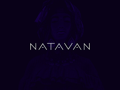 Natavan Logotype branding design logo typography