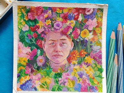 Florence Pugh - Midsommar Fan Art - Pencil Color