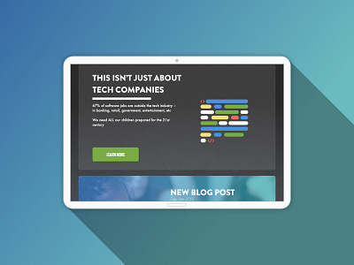 FutureProof - tablet app design layout responsive ui user experience user interface ux web design website
