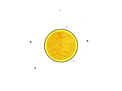 11. Moon Flavo ( Daily Illustration ) daily design illustration moon project simple space stroke vector