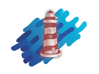 Lighthouse - vector illustration