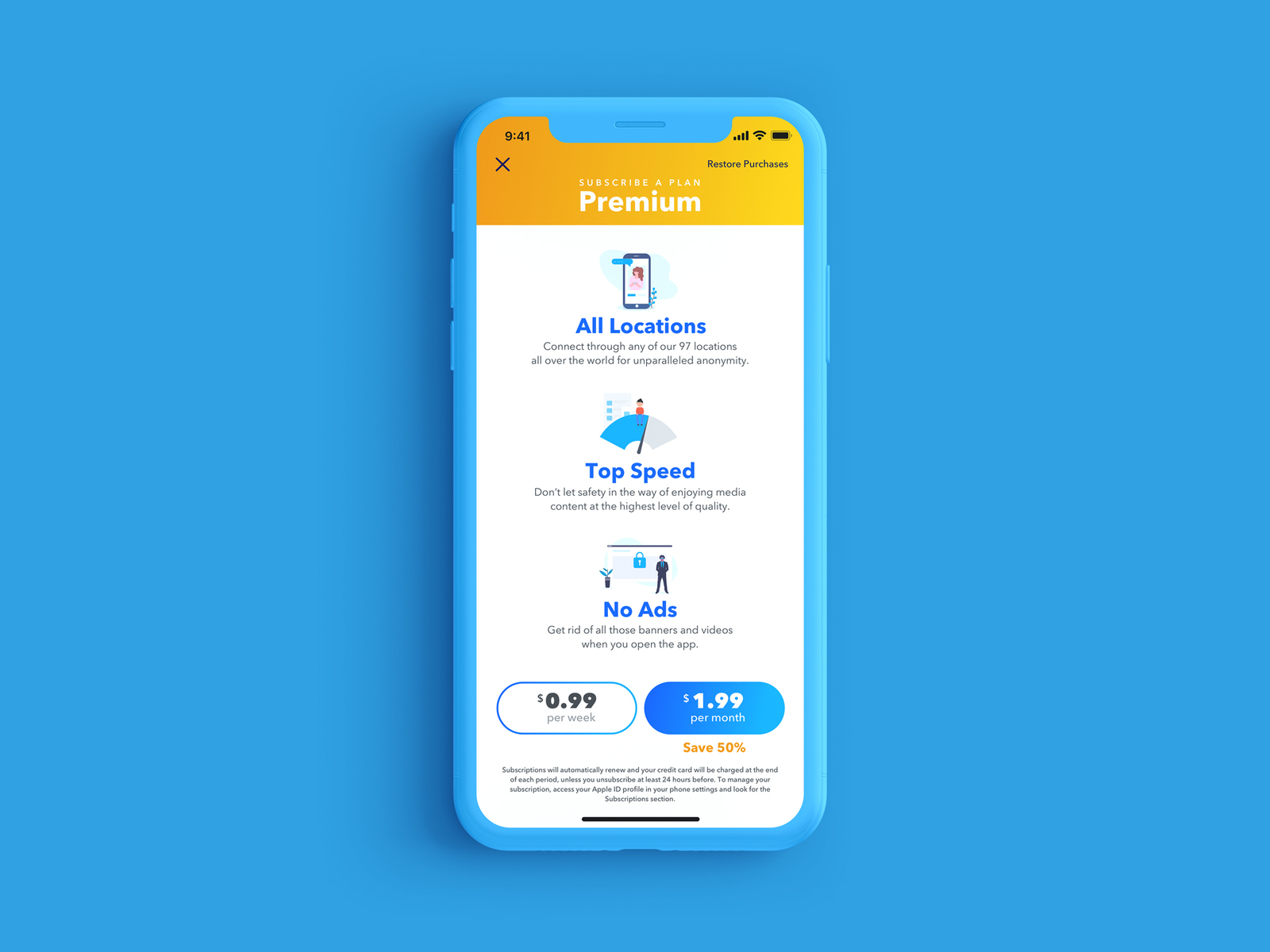 Safe Fi Paywall by Davide Galizzi on Dribbble