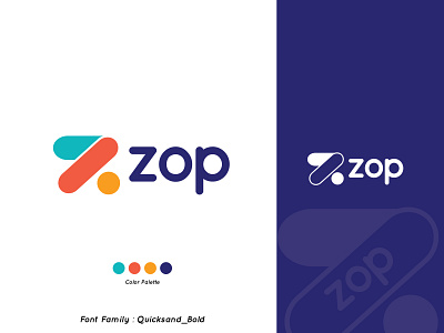 ZOP branding design icon illustration logo type typography vector web