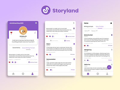 Storyland : Writing Prompts and Chain Story-Writing