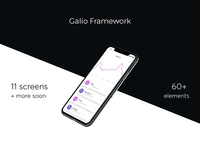 Galio - React Native Framework framework free mobile photoshop react native screen sketch ui ux