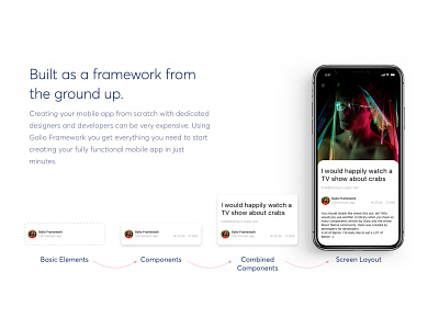 Framework button states components framework free iphonex mobile react native screen sketch ui