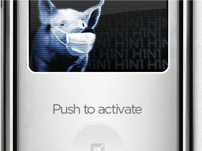 h1n1 iPhone Application app h1n1 iphone mobile swine flu ui