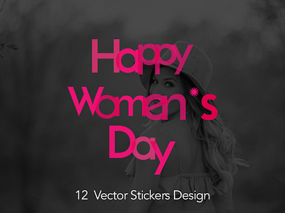 Happy Women's Day Stickers