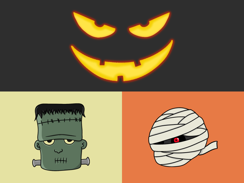 Spooky Halloween Stickers by PICFY - Photo & Video Editor Guide Videos ...