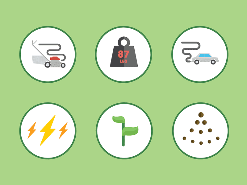 Hidden Pollution Icons energy environment good green icons illustration pollution