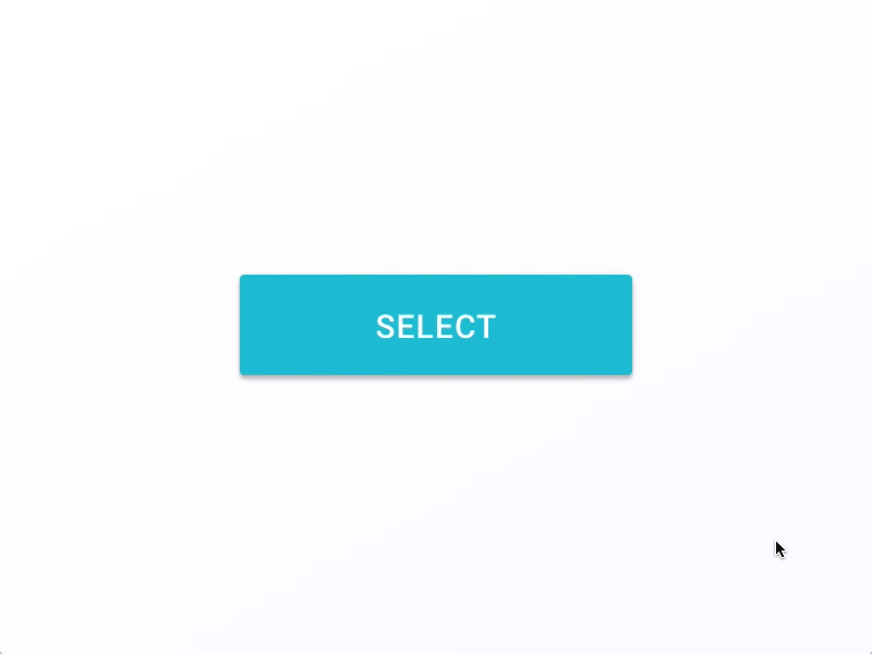 Make Your Selection animation blue button checkbox dropdown material design select selected ui